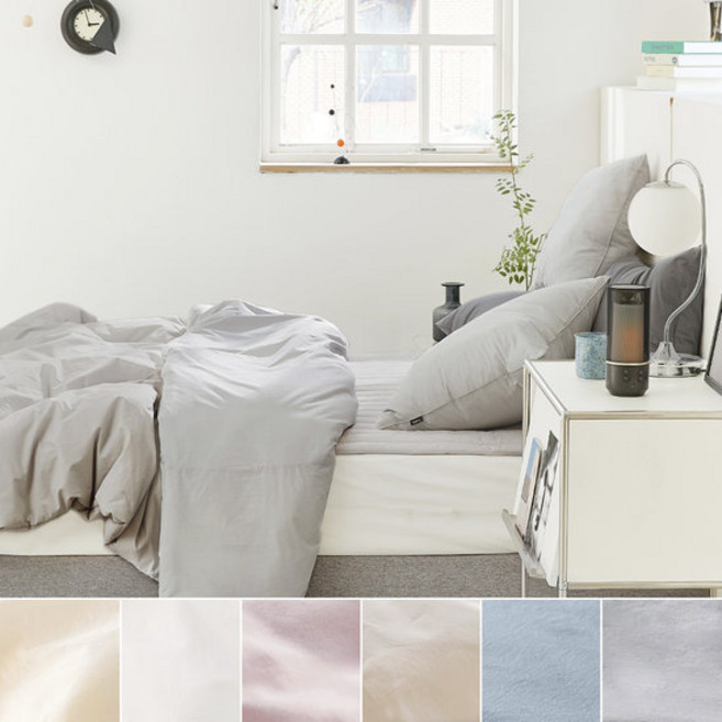 파르페by알레르망 플레인 80수 호텔식 차렵이불패드세트 Q 796975