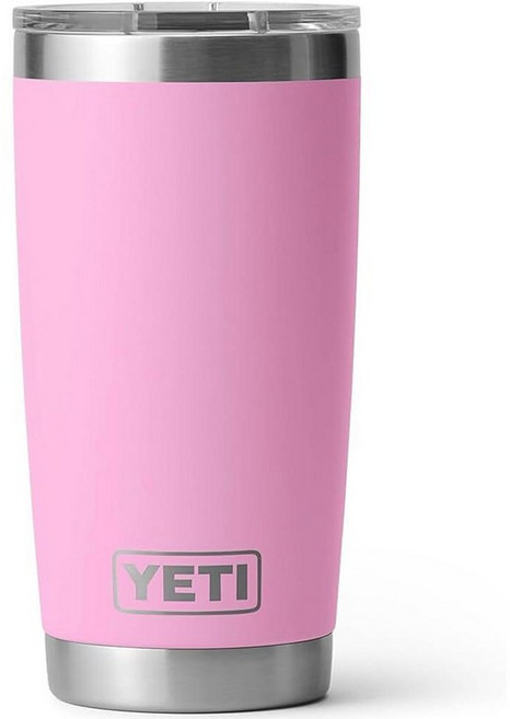 미국출고 평점4.5+ 226689 YETI Rambler 591.5ml(20온스) 텀블러 스테인리스 스틸 MagSlider 뚜껑으로 진공 단열 케이프 토프, 파워 핑크