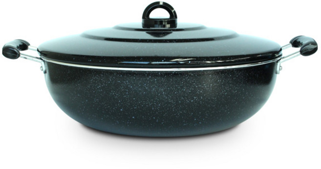 네오셰프 베이직 업소용 대형 튀김팬 튀김솥, 45cm, 1개