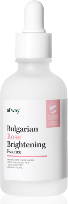 오브웨이 3중 미백 기능성 기미 잡티 제거 유럽 유기농 인증 불가리안 로즈 브라이트닝 에센스, 1개, 50ml