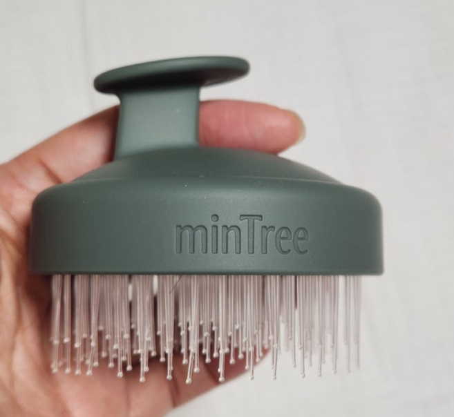 [민트리] 스칼프 퓨리파이 마사져 두피마사지 딥클렌징 엉킴방지 볼륨감, 1개, 브러쉬