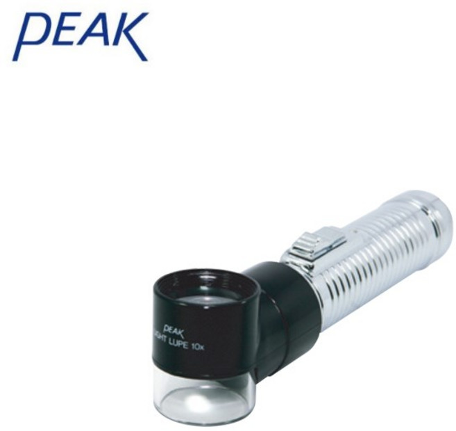 PEAK 피크 조명확대경 루페 1966(라이트) 10X, 1개