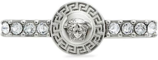 베르사체 지아니 리본 크리스털 링