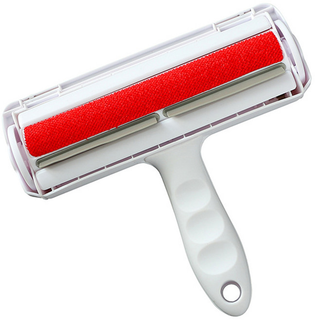 오브펫 반영구돌돌이 털 제거용품 19 x 19 cm, 1개, 레드+화이트