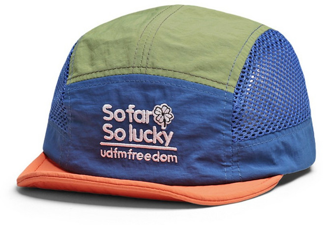 BELLEAURA 캐주얼 남여공용 메쉬 럭키 숏캡 챙짧은모자 캠프캡 숏챙 통기성모자 버클스트랩모자