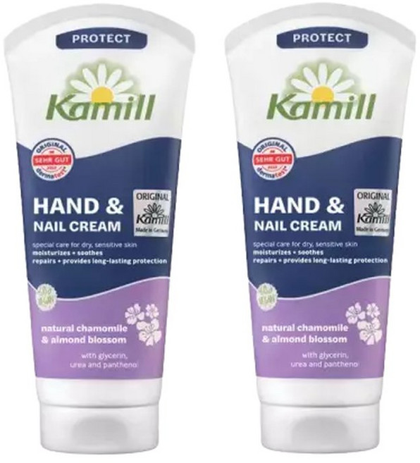 카밀 핸드 & 네일 크림 프로텍트, 2개, 100ml