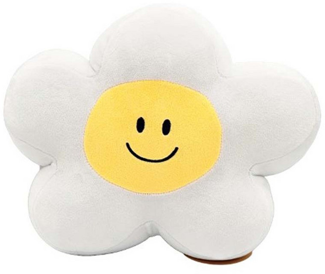 스마일꽃 인형 쿠션 모찌 미소 25cm (정품), 1개, 스마일꽃_모찌_미소