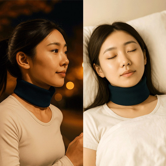 목순이 반영구 원적외선 수면 넥워머 국산