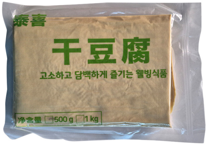 리버폭스 셀렉트 국내생산 포두부 냉장 건두부 당일생산, 1개, 500g