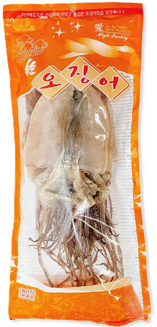 장수왕 동해안 건오징어 (5마리) /국산 마른오징어, 1개, 5마리 250g내외