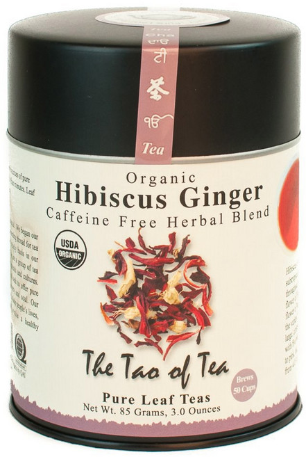 차의 도 히비스커스 진저 티 루즈 주석 3.0온스로 50컵 만들기, [01] 일, 85g, 1개, 1개