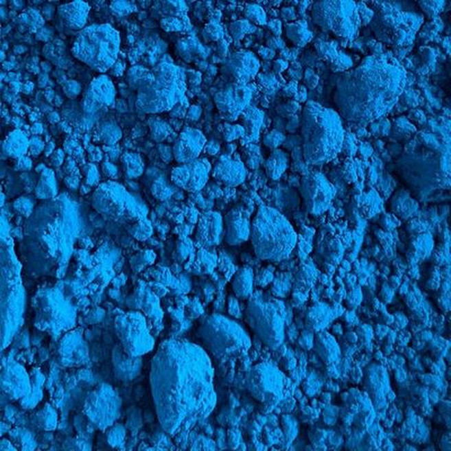 반죽 팩 파우더 50g 전문 용품 학생용 안료 페인팅 세라믹 유약 진흙 컬러 손으로, Sea blue-50g, 1개