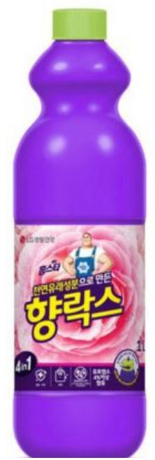 LG생활건강 향 락스, 1L, 6개
