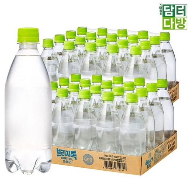 브리지톡 플레인 eco 무라벨 500ml x 20개