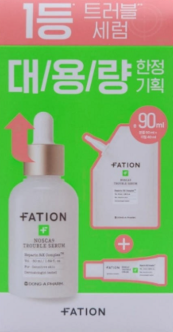 파티온 노스카나인 트러블 세럼 50ml+40ml+크림10ml, 1개, 90g