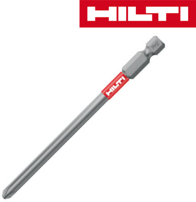힐티 SMD57용 매거진롱비트 스크류드라이버비트 S-SY PH2 116, 1개