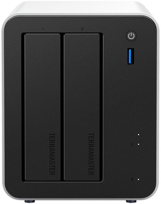 테라마스터 F2-425 Plus 하드미포함 2베이 SOHO 하이브리드 나스 네트워크 스토리지