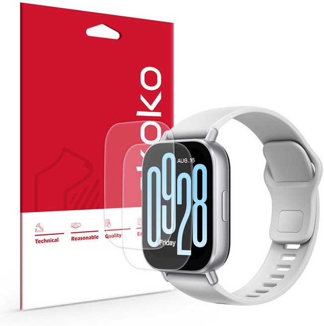 샤오미 레드미 워치5 액티브 올레포빅 액정보호필름 2매