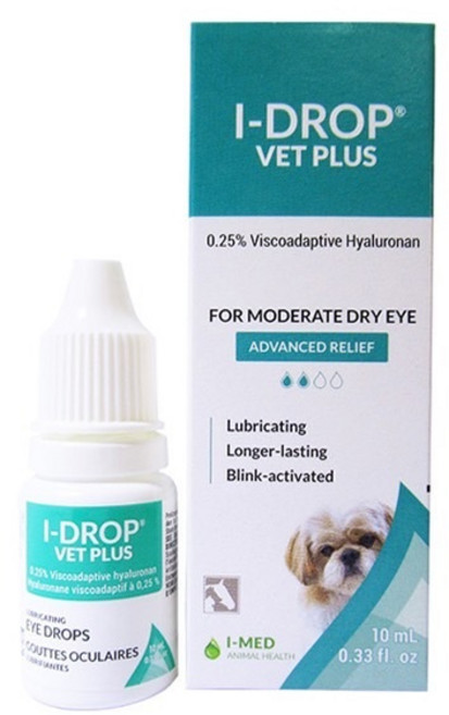 I-DROP VET PLUS 動物專用人工淚液點眼液, 1個, 10ml, 改善淚液/眼睛健康
