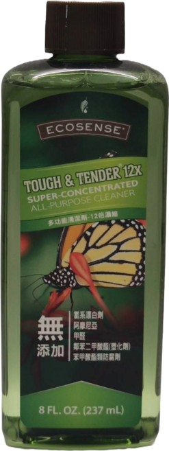 ECOSENSE 多功能清潔劑 12倍濃縮 強效清潔 各種表面適用 家庭清潔必備, 1個, 237mL