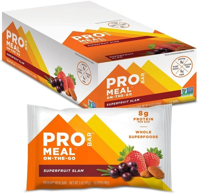 PROBAR 식사 대용 에너지바 12개입, 12개, 85g - 쿠팡