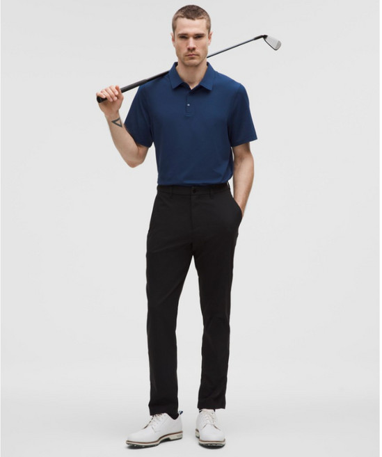 룰루레몬 남성 기본 반팔 ShowZero 클래식핏 폴로티 골프 데일리