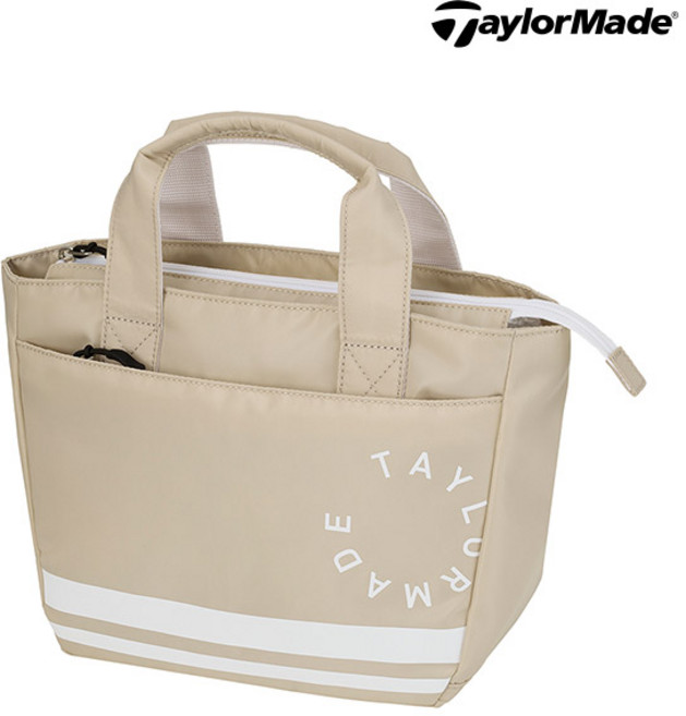 테일러메이드 2026 서크 라운드 여성 토트백 TL902, 베이지, 1개