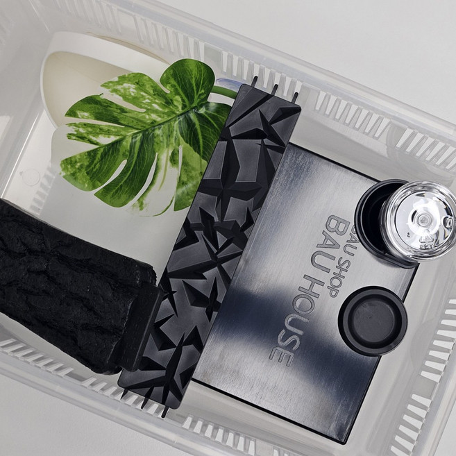 크레마루 JIF 적재형 사육장 (대) 풀세트, 1세트, 블랙