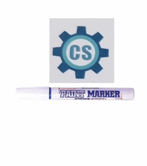 문화연필 페인트마카 파랑, 1색, 12개