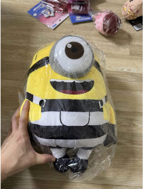 미니언즈 봉제인형 스탠드 애니굿즈, 1세트, 혼합, 30cm