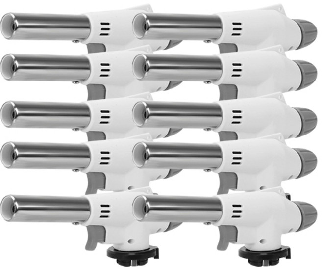 캠핑토치 10p, 화이트, 10개