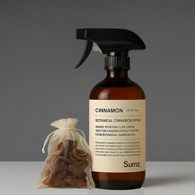 숨즈 계피 스프레이 대용량 + 시나몬큐브, 1개, 500ml