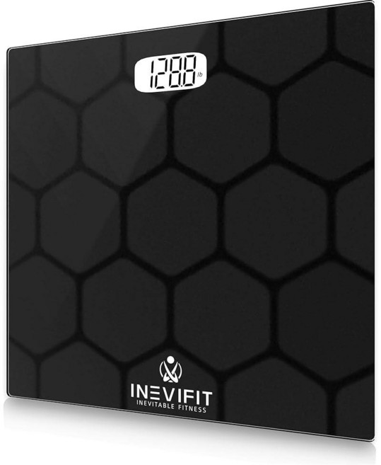INEVIFIT 욕실 저울 매우 정확한 디지털 욕실 체중계 최대 181.4kg(400파운드)의 무게 측정 배터리 포함, INEVIFIT 욕실 저울, 매우 정확한 디지털 욕실