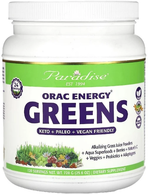 파라다이스허브 오락에너지 그린스 ORAC Energy Greens 728g - 쿠팡