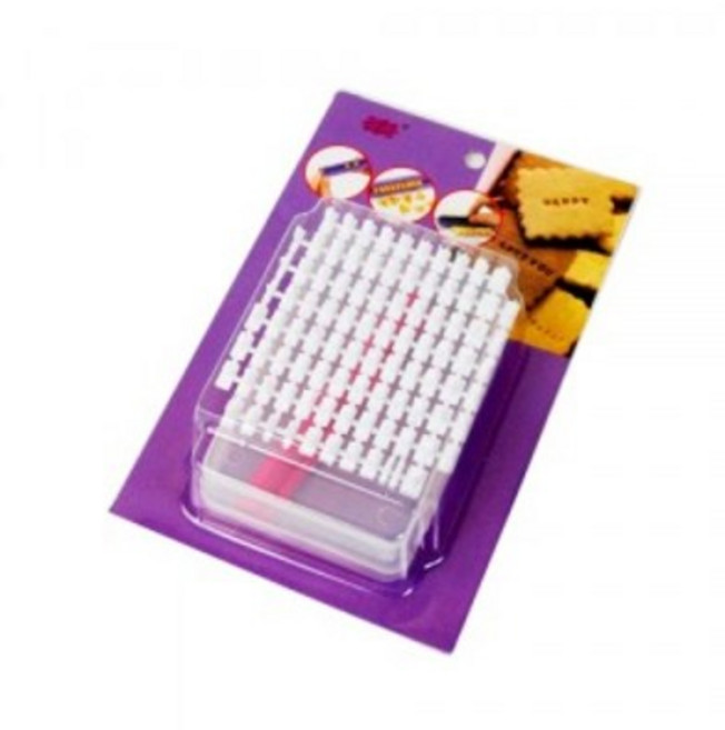 이홈베이킹 알파벳 쿠키스탬프 + 보관케이스, 1세트