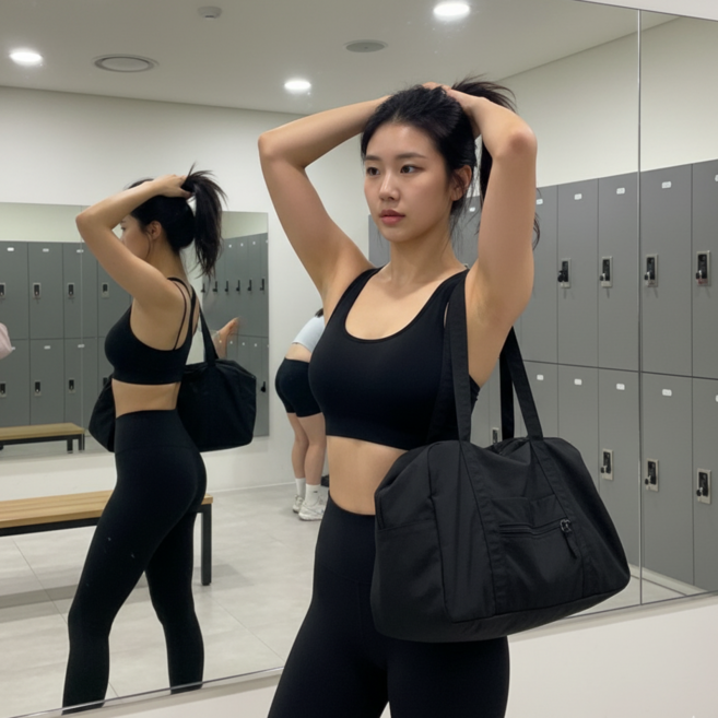 메리레이디 운동 여행 소형 보스턴백 헬스 가방