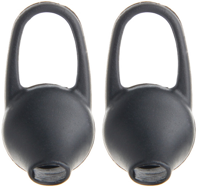 교체용 이어폰 실리콘 쿠션 커버 캡 이어버드 젤 이어팁, 검은색