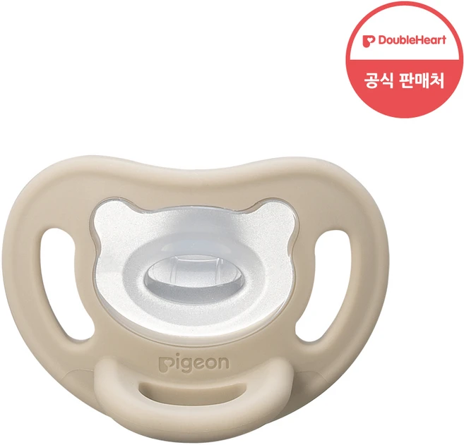 더블하트 Soft Buddy 노리개 젖꼭지 버디노리개2단계 퍼플M, 3단계, 베이지, 1개 - 쿠팡