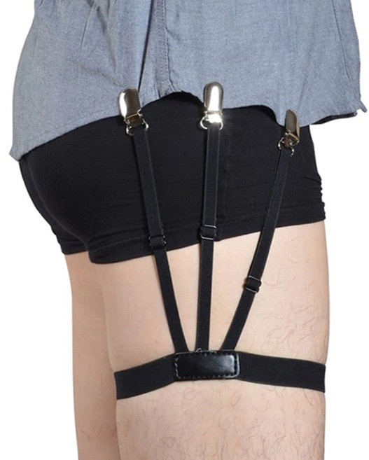 셔츠가터 와이셔츠 고정 빠짐방지 셔츠스테이 2P