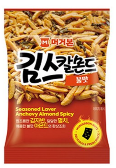 머거본 김스칼몬드 불맛, 12개, 35g