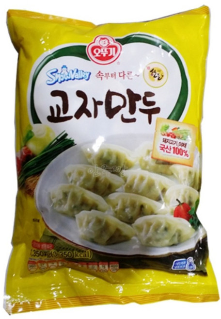 오뚜기 교자만두, 5개, 1.35kg