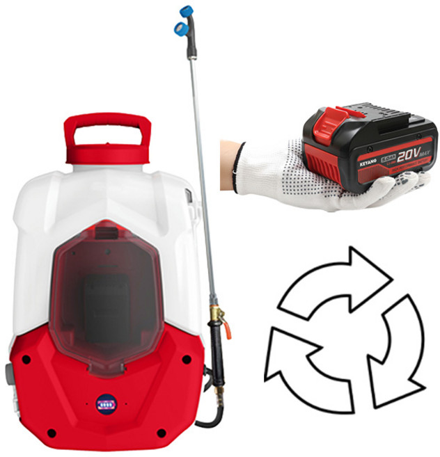 오성 충전식 농약분무기 베어툴 OT-20L 계양 마끼다 배터리 호환 선택형 20리터 충전 농약살포기, 1. 계양타입 베어툴, 1개