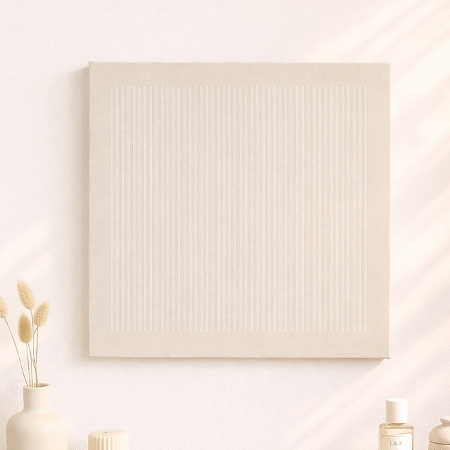 케이트가든 고요한선 모던 캔버스 액자 아트 베이지 인테리어 거실 액자