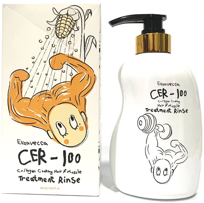 엘리자베카 콜라겐 코팅 헤어 머슬 트리트먼트 린스, 1개 - 쿠팡
