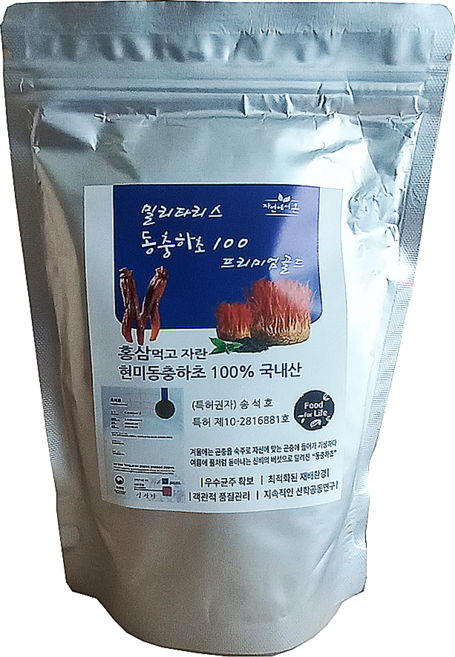 버섯나라 동충하초 밀리타리스 동충하초 100 현미동충하초 분말 국내산, 1개, 300g