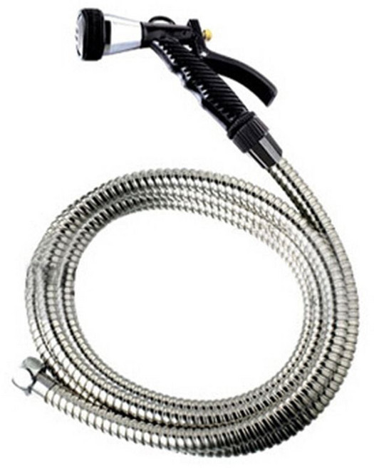 [S스트림] 베란다용 스텐호스세트 5m 물호스 메탈호스 물분사기 stream*022179001EA emo+263kQ