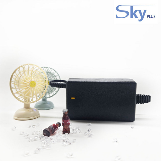대한민국 SKYPLUS 어댑터 [전원코드포함] 신일전자 SIF-DF80R 선풍기 24V 호환, 1개, 블랙