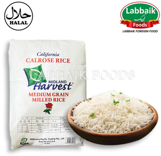 엉클탁 미국 칼로스 쌀, 10kg, 1개