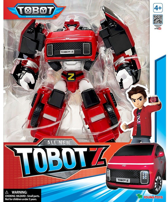 變形機器人玩具 機器戰士NEW TOBOT Z, 1個, 機器戰士NEW  TOBOT  Z