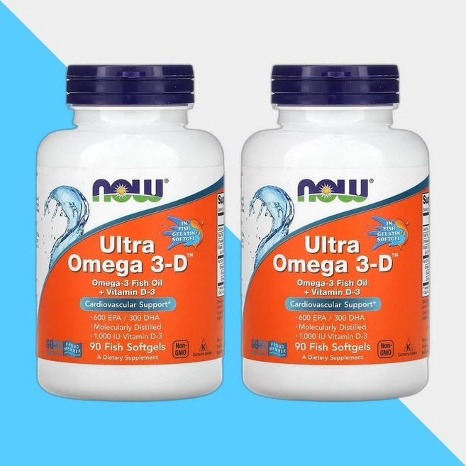 나우 오메가3 피쉬오일 90정 Ultra Omega3 DHA EAP 2개 - 쿠팡